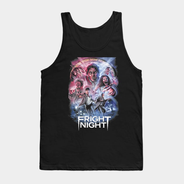 Fright Artwork Tank Top by Lianame